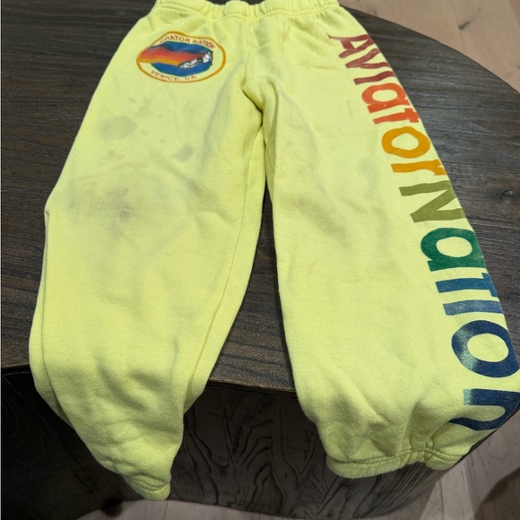 Aviator Nation Vibrant Yellow Sweatpants - Picture 5 of 5